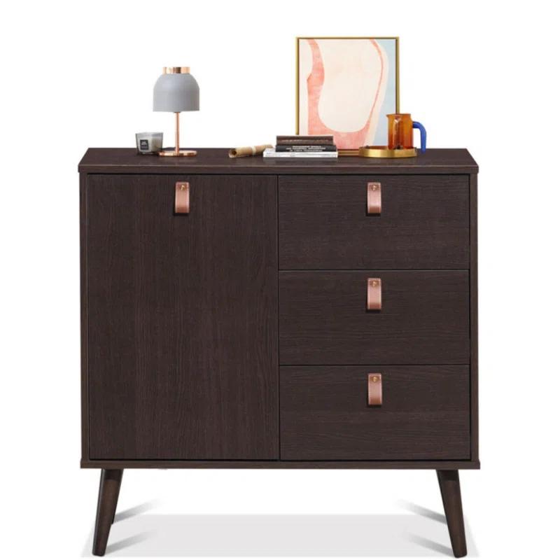 George Oliver 3-drawer Sideboard Storage Display Cabinet