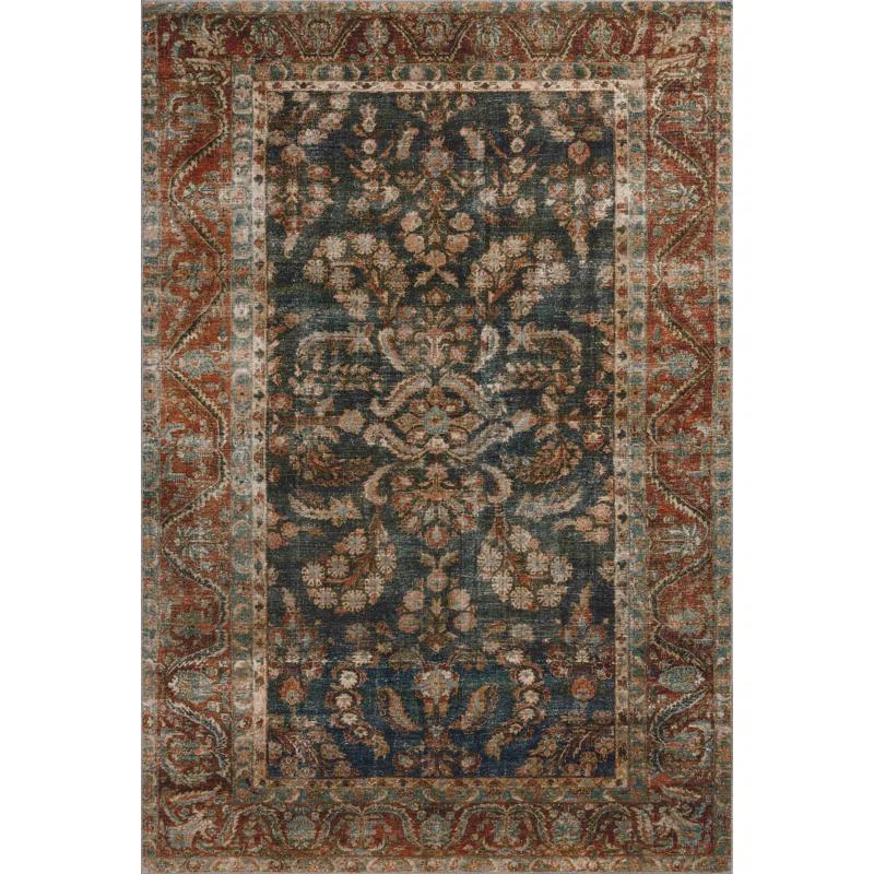 Chris Loves Julia x Loloi Chris Loves Julia x Loloi Jules Ocean / Spice Area Rug