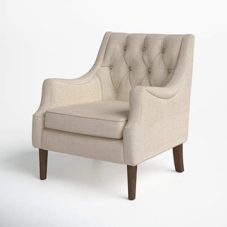 Anatonia 29.25" Wide Tufted Wingback Chair