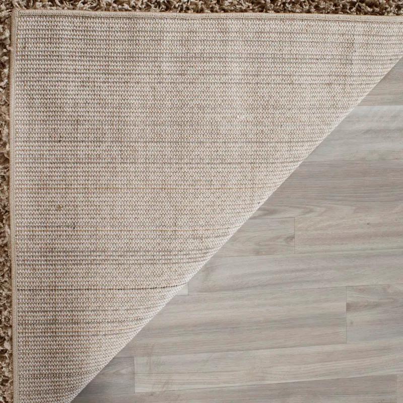 Gracie Oaks Atwell Sga-Athens Shag Performance Solid Color Rug