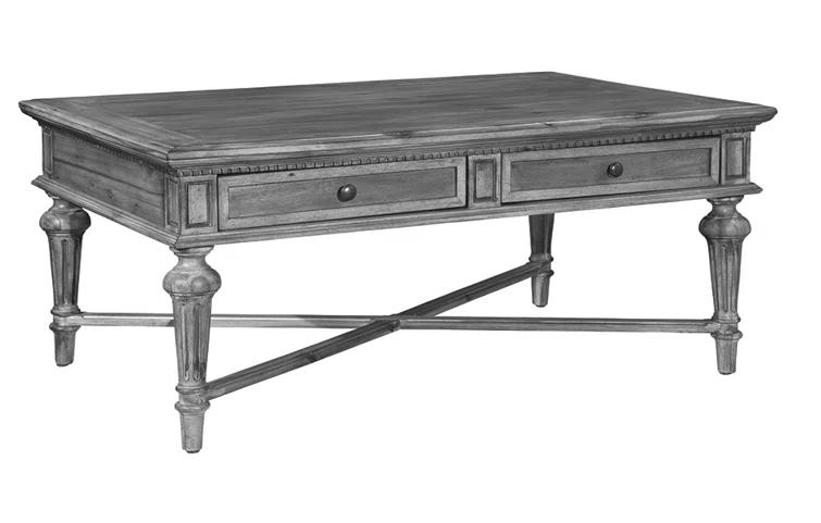 Hekman 25401 Rectangel Coffee Table Wellington Java