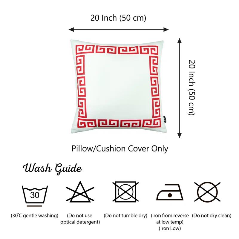 Reversible Pillow Cover (Set of 4)