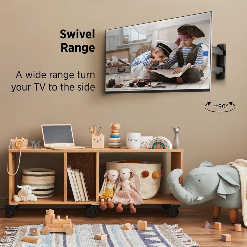 Promounts ProMounts Premium Articulating/Full Motion TV Wall Mount for 17" to 47" TVs up to 77lbs