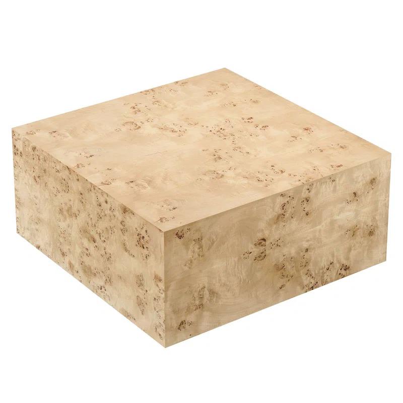 Modway Modway Cosmos 36" Square Burl Wood Coffee Table