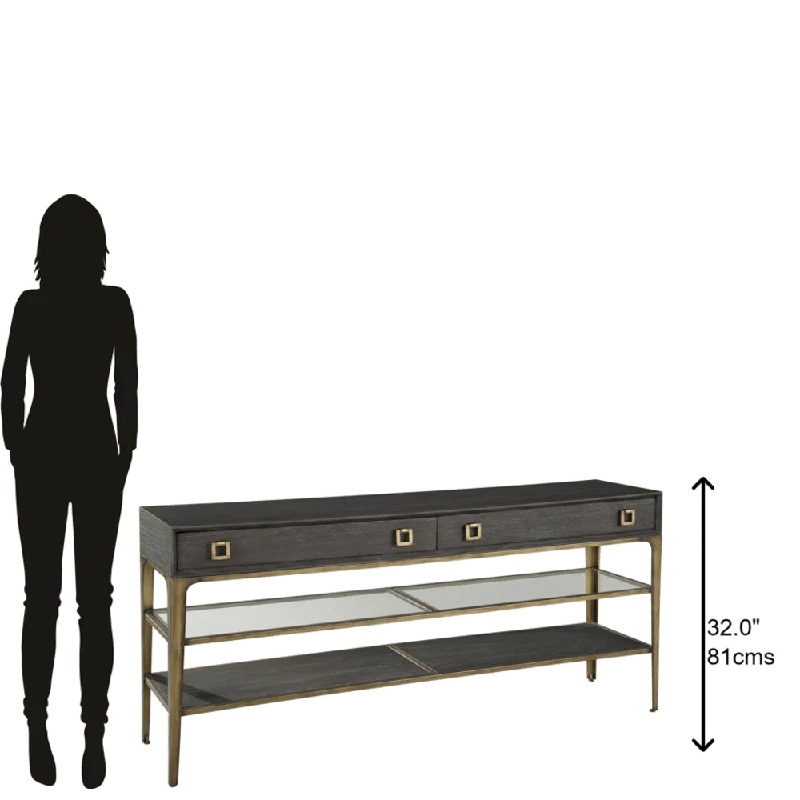 68.25'' Solid Wood Console Table