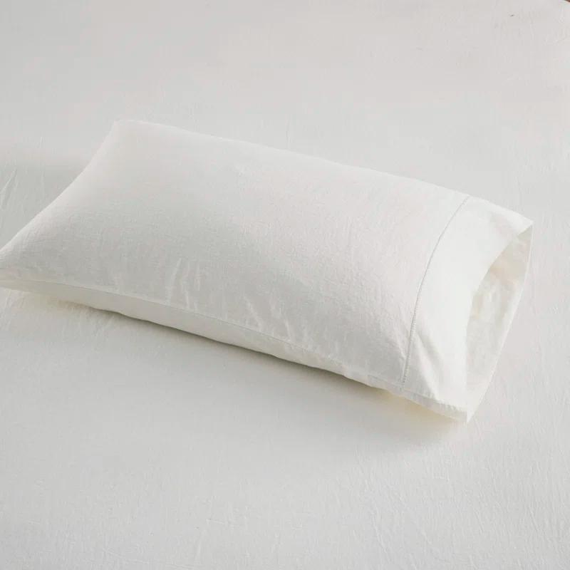 Madison Park Linen Blend 4 Piece Sheet Set
