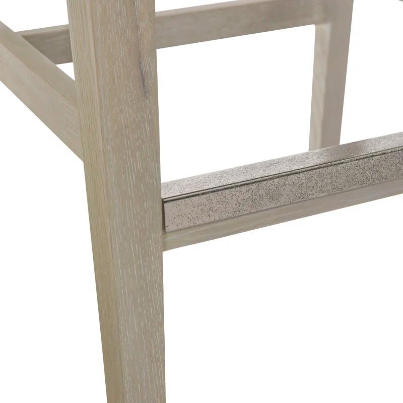 Bernhardt Solaria Upholstered Counter Stool with Solid Wood Frame