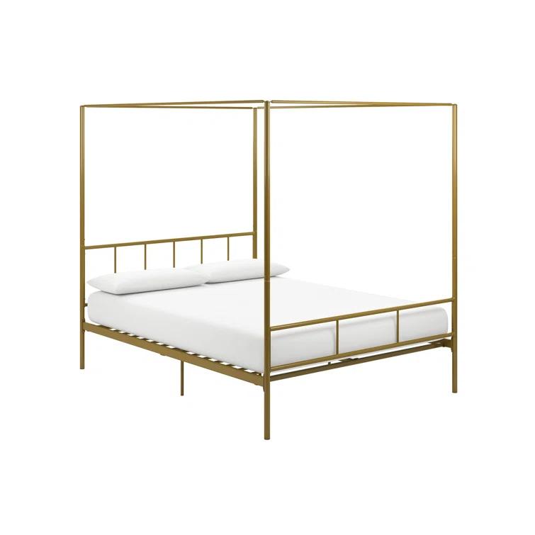 Novogratz Marion Metal Canopy Bed