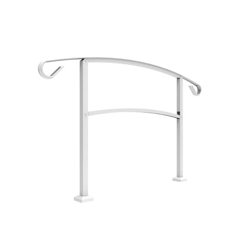 Barrette Outdoor Living Handirail 4-Step Aluminum Rail Kit