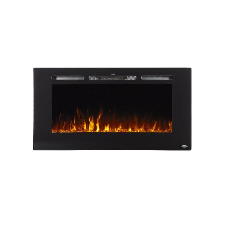 Touchstone The Sideline Electric Fireplace for Recessed or Wall Mount Installation