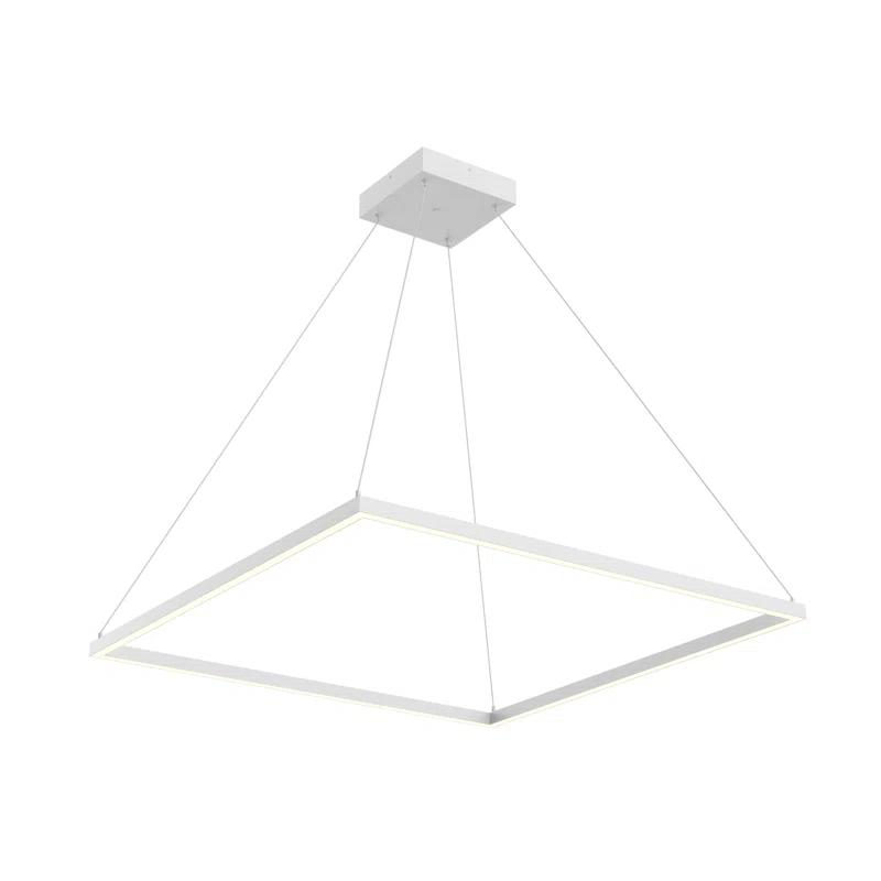 Piazza Dimmable LED Square / Rectangle Chandelier
