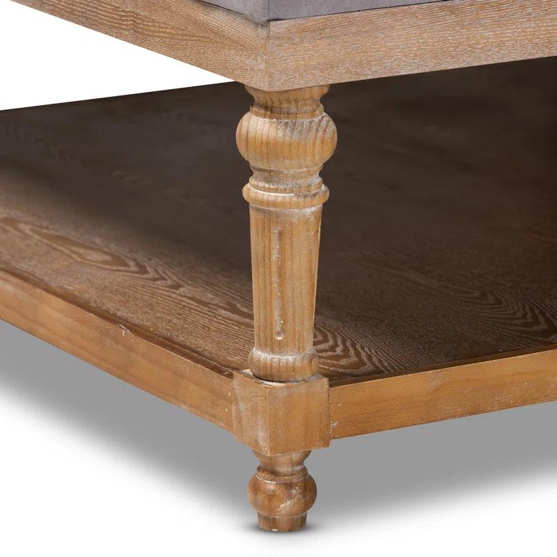 One Allium Way® Ora Upholstered Ottoman