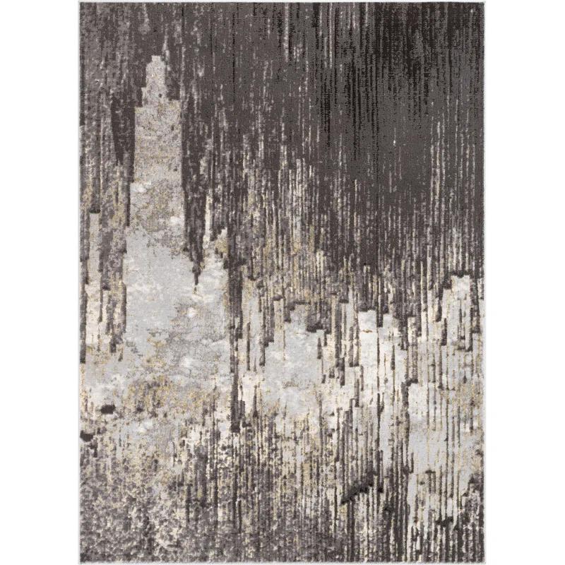 Wade Logan® Clomer Fairmount Geometric Gray Area Rug