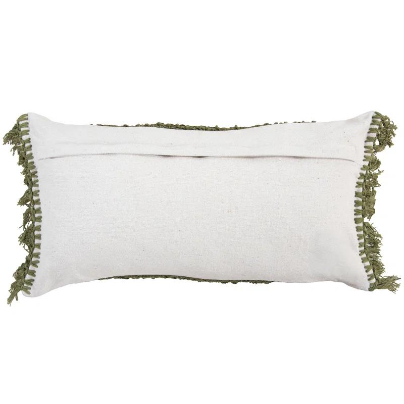 Rizzy Home Fringed Throw Pillow