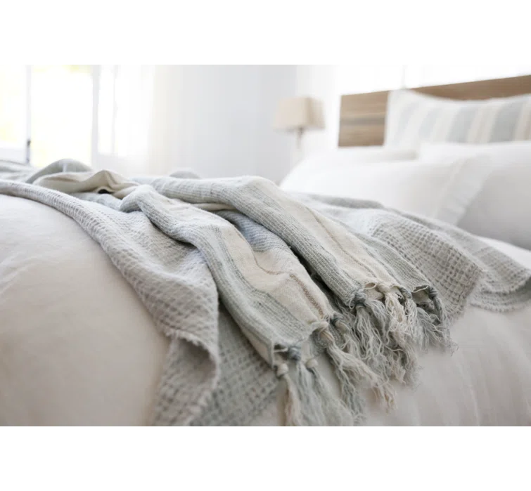Pom Pom At Home Laguna Handmade Throw Blanket