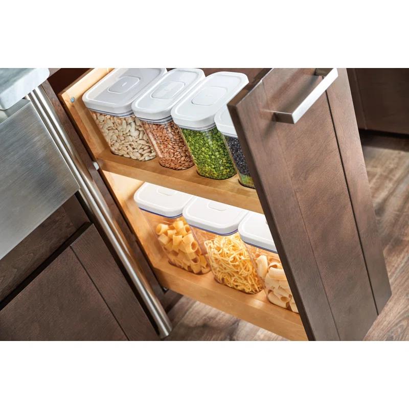Rev-A-Shelf Rev-A-Shelf Wood Base Cabinet OXO Pull Out Organizer with Soft Close