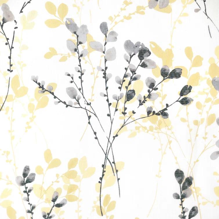 Red Barrel Studio® Molineux Polyester Semi Sheer Curtain Single Panel