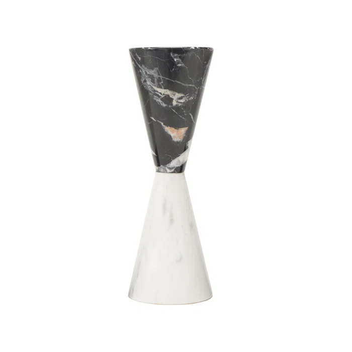 Liang & Eimil 10'' H Marble Tabletop Candlestick