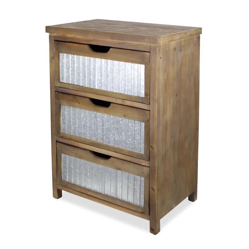 Ophelia & Co. Maynard Solid Wood Accent Chest