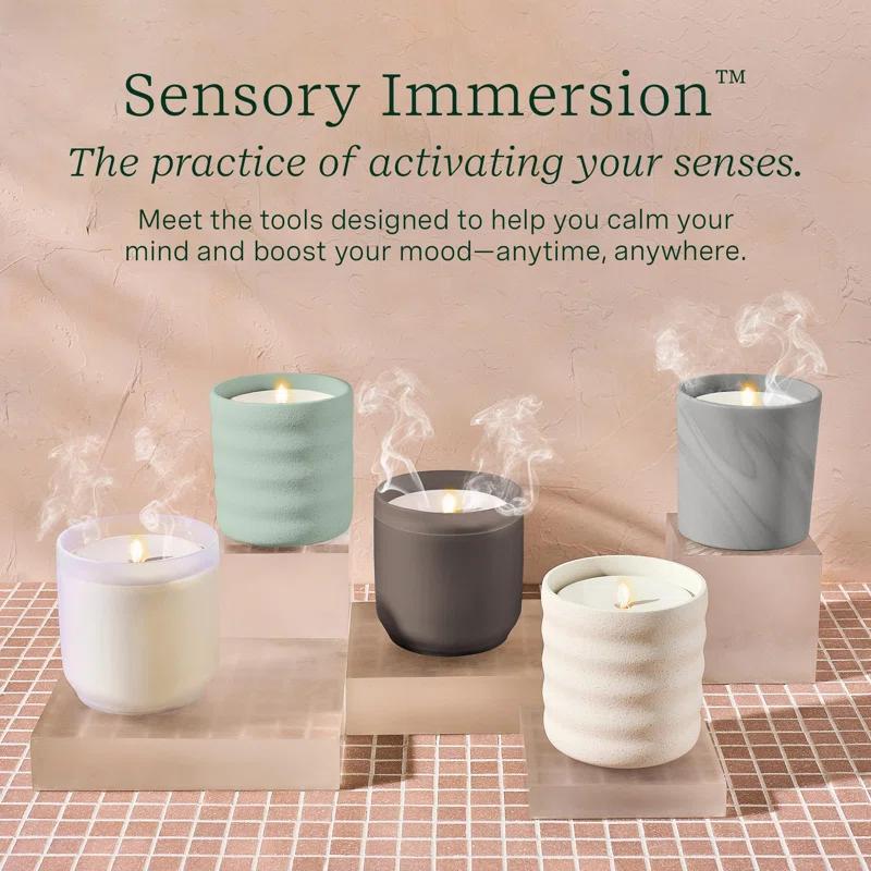 Fashion Finesse Flameless Candle Aromatherapy Essential Oil Diffuser With  Essential Oil Blend - Cordless & Diffuser For Home - Scented Electric Candles Blow Out Flame