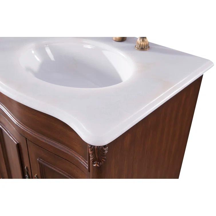 Etta Avenue™ Mannie 60'' Double Bathroom Vanity with Top