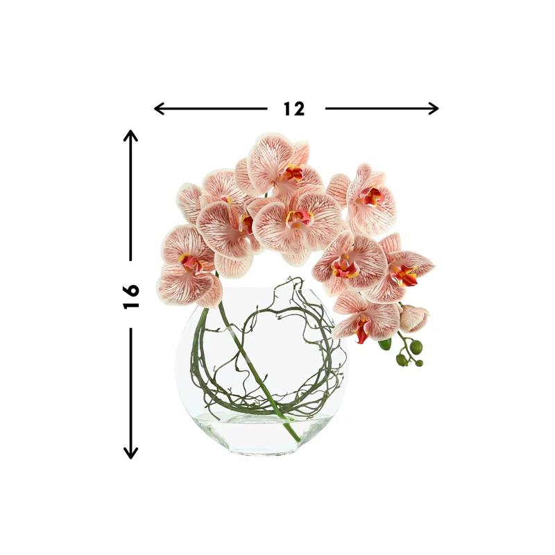 Creative Displays, Inc. Vibrant Blooms Polysilk Orchid Arrangement in Vase