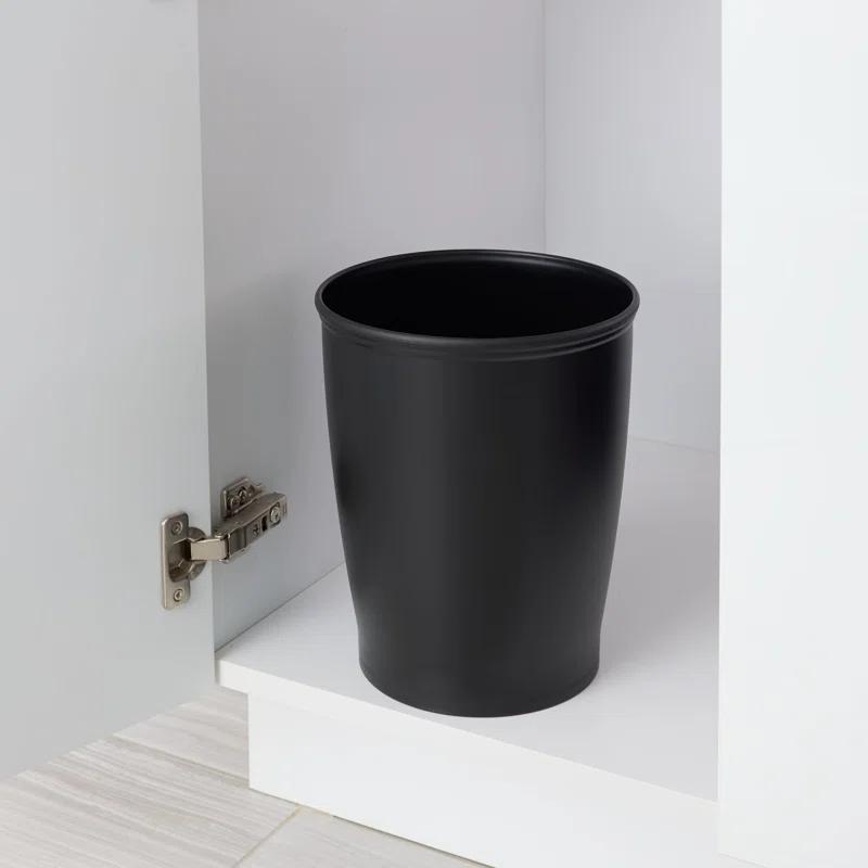 iDesign iDesign Kent Plastic Wastebasket Trash Can, 8.25" x 10"