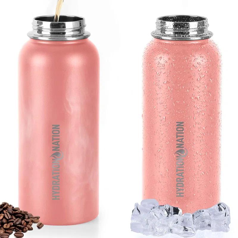 Zulay Kitchen Zulay Kitchen Stainless Steel Vacuum Insulated Water Bottle by Hydration Nation - 32 oz