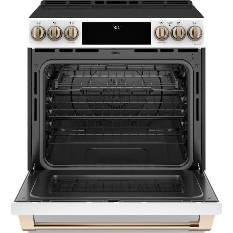 Café Café Smart Appliances Induction 30" 5.7 cu. ft. Slide-in Electric Range