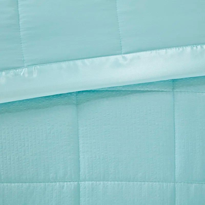 Madison Park Cambria Oversized Down Alternative Blanket with Satin Trim