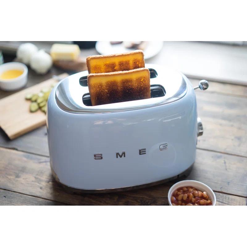 SMEG Pastel Blue 2-Slice Toaster
