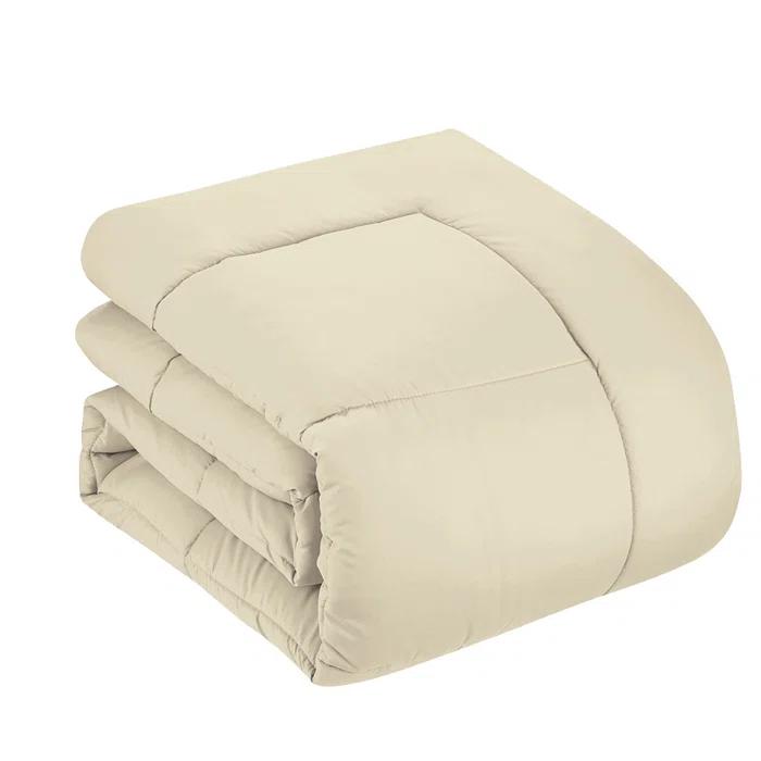 Sweet Home Collection All Season Bed-in-A-Bag 5pc/7pc Solid Color Comforter & Sheet Set Ultra Soft Bedding by Sweet Home Collection