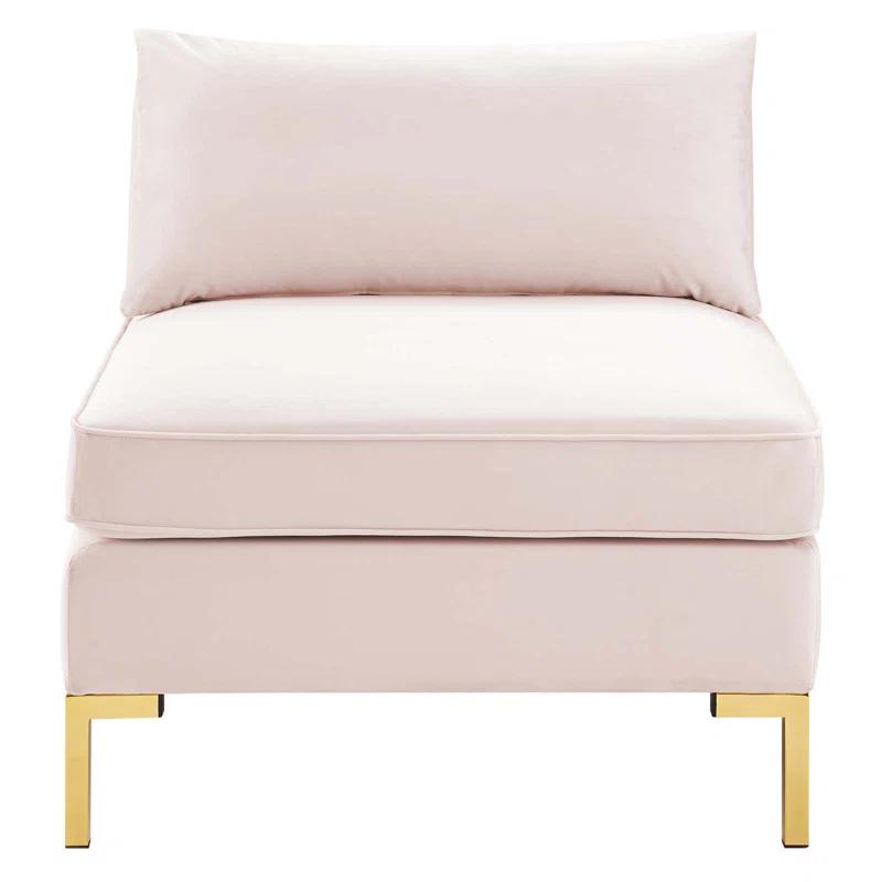 Modway Ardent Performance Velvet Armless Chair