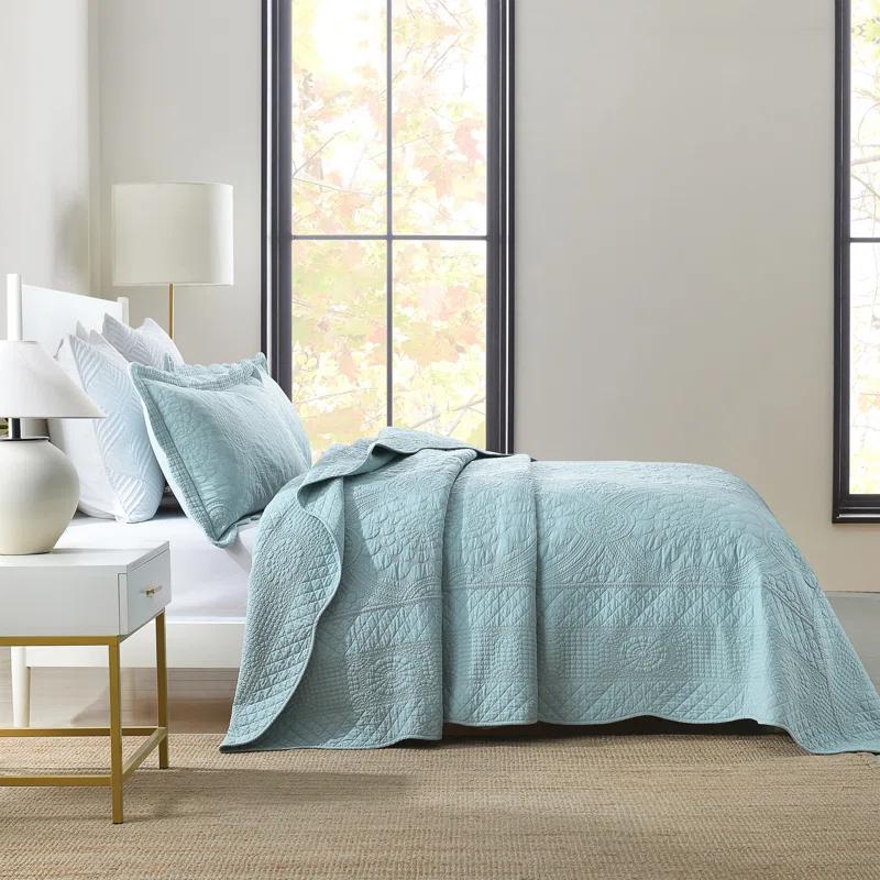 Tfshasta Cotton Twill Patchwork Quilt Set