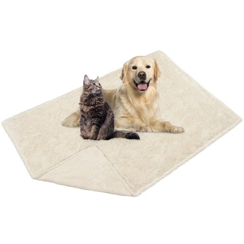 PetAmi Faux Fur Sherpa Pet Blanket