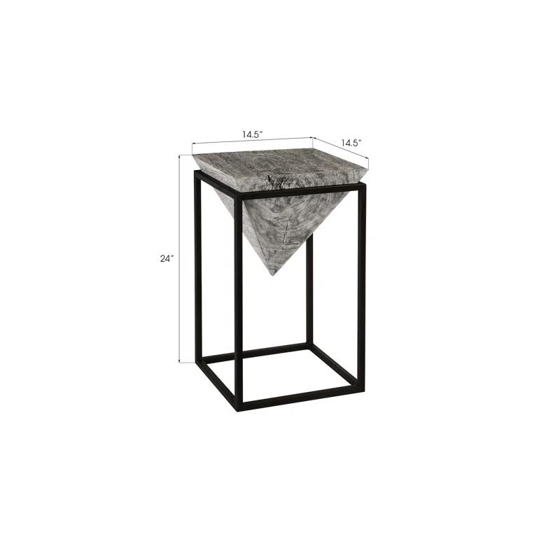 Phillips Collection Inverted Pyramid Side Table