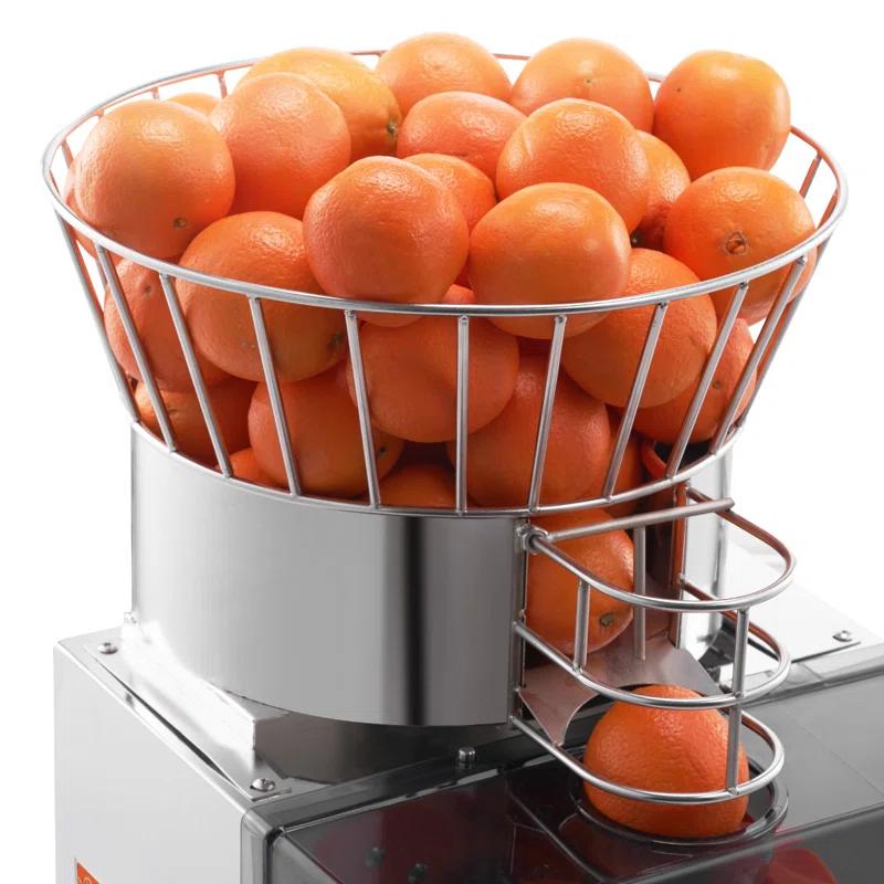 VEVOR VEVOR Commercial Orange Juicer, 120W Automatic Feeding Juice Extractor with Water Tap