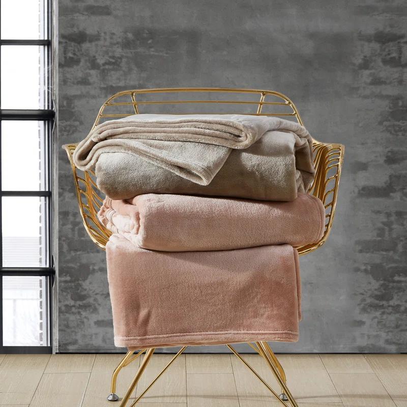 Kenneth Cole Reaction Ultra Soft Fleece Blanket