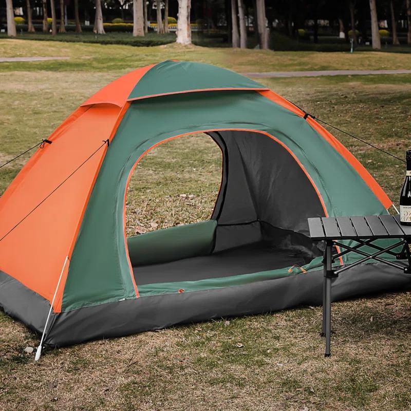 MoNiBloom 2 Person Instant Automatic Pop Up Camping Tent Waterproof Dome Tent with Rain Fly for Outdoor Hiking