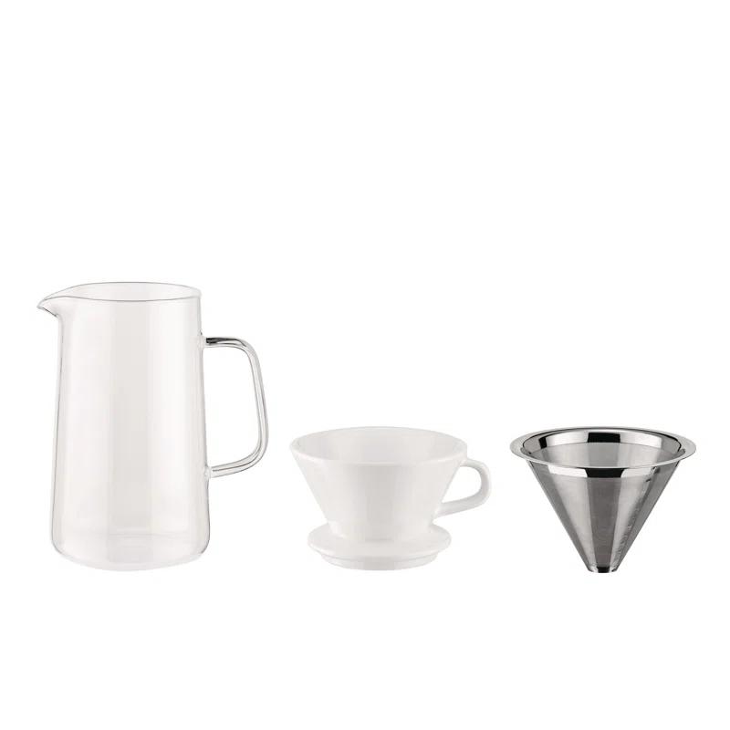 Alessi Slow Stainless Steel Manual Blade Coffee Grinder