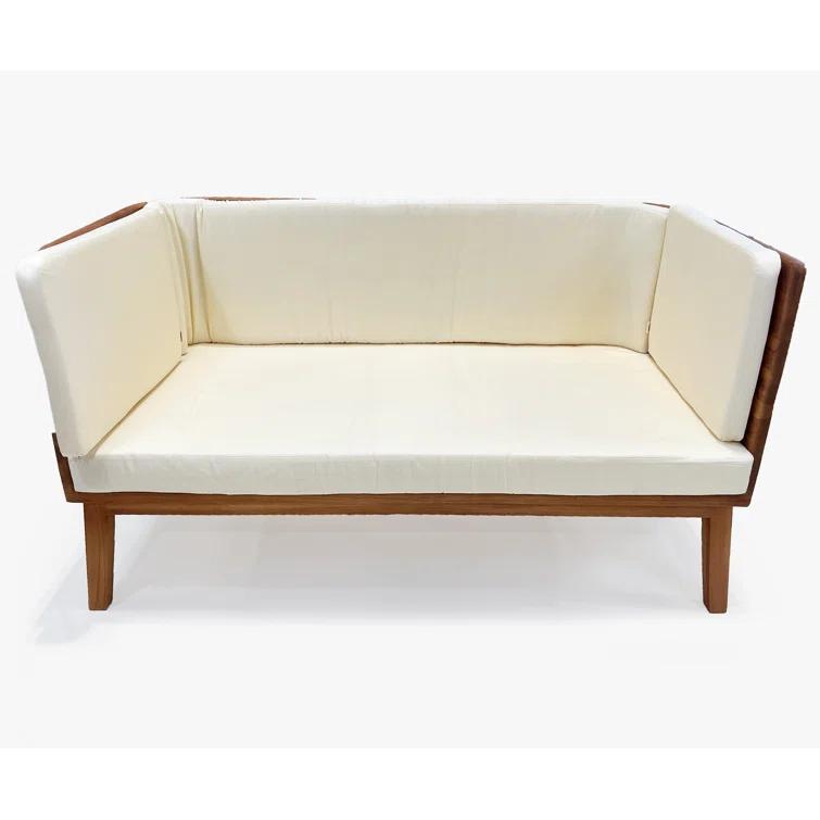LuXeo Olivia Teak Deep Seating Set, 4-Person (Set of 4)