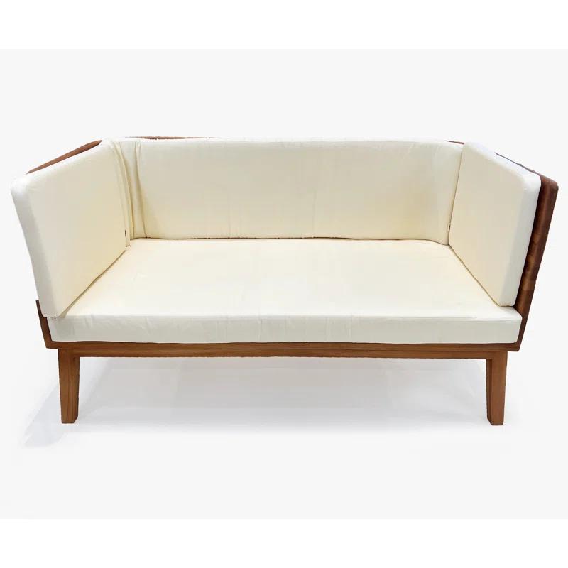LuXeo Olivia Teak Deep Seating Set, 4-Person (Set of 4)