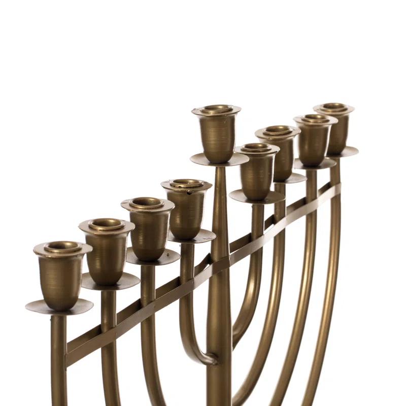Vintiquewise Metal Menorah