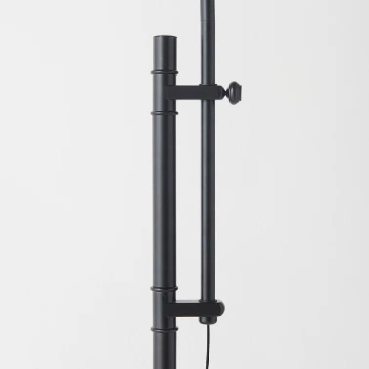 Brightech Austin 69 in. Modern Height Adjustable LED Industrial Floor Lamp, Bulb Included