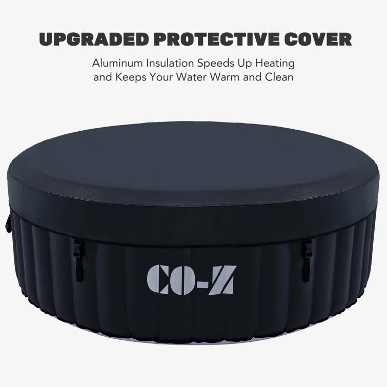 CO-Z 2-4 - Person 120 - Jet Vinyl Inflatable Hot Tub