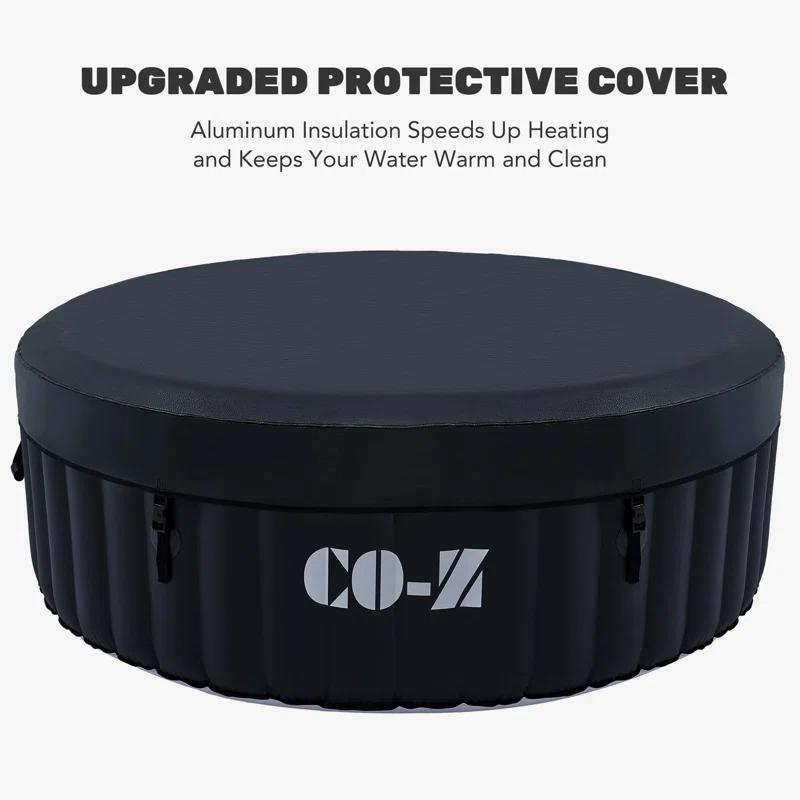 CO-Z 2-4 - Person 120 - Jet Vinyl Inflatable Hot Tub