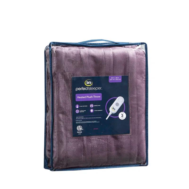 Serta Serta Plush Heated Throw
