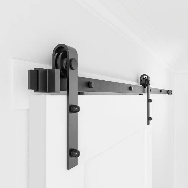 Lazio Antique Sliding Standard Single Track Barn Door Hardware Kit