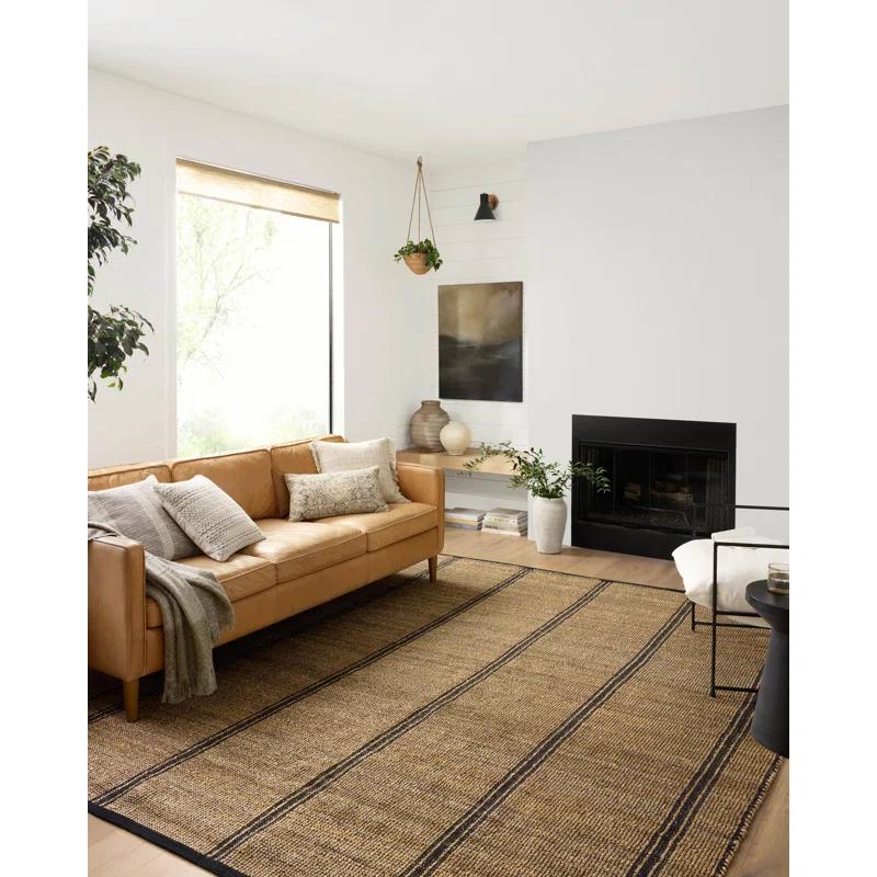 Angela Rose x Loloi Colton Natural / Black Area Rug