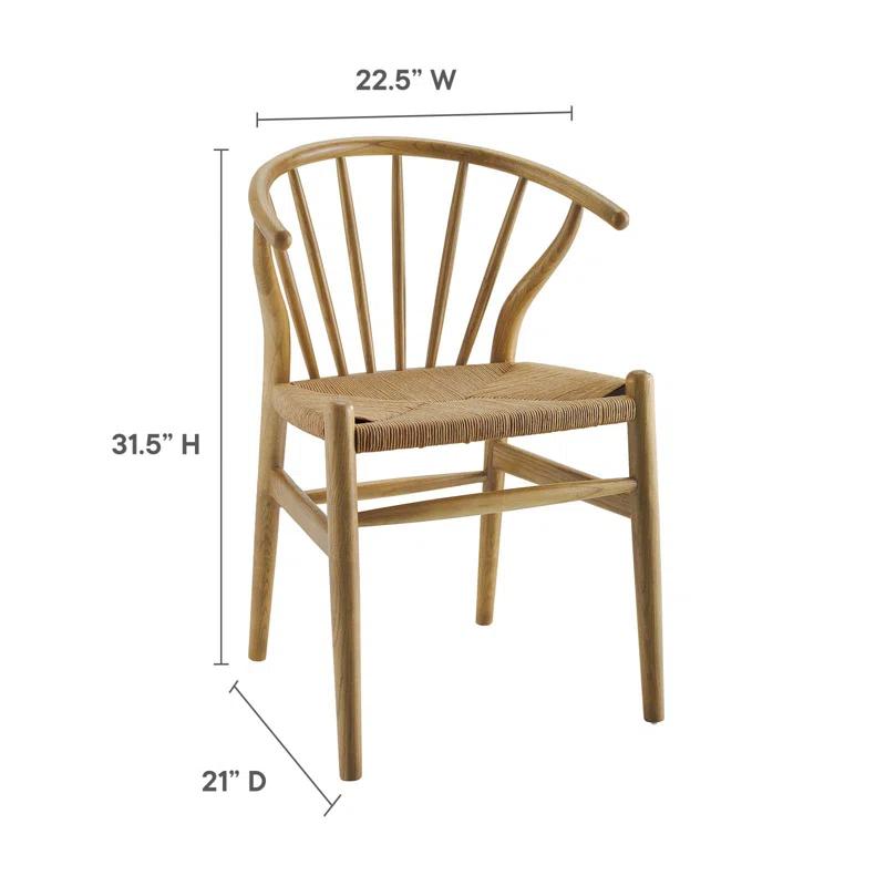 Modway Modway Flourish Spindle Wood Dining Side Chair